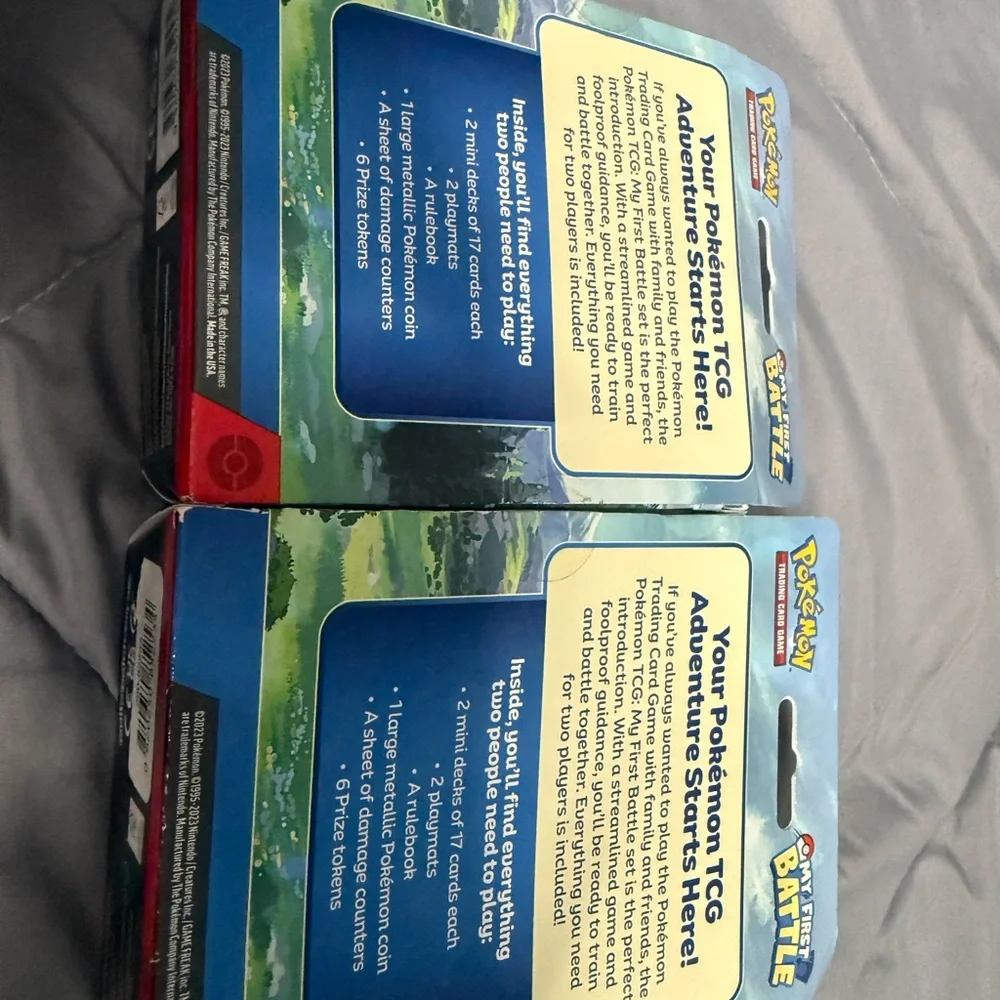 My First Battle [Pikachu & Bulbasaur] - My First Battle (2 BOXES) - Picture 3 of 8